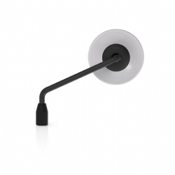 Espejo retrovisor Rizoma E-Pop BS121N Direct Mount Anodizado Neutral Biposición