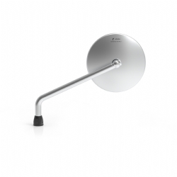 Espejo retrovisor Rizoma One BS250A Anodizado Plata Biposición