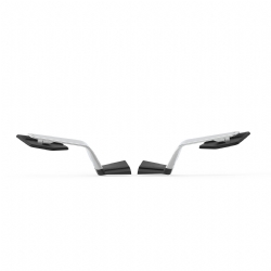 Espejos retrovisores Rizoma Stealth Max BSS243A Plata Juego