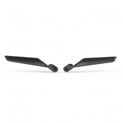 Espejo retrovisor Stealth Rizoma BSS062B Negro Juego