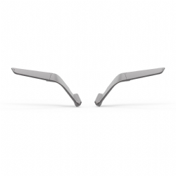 Espejo retrovisor Stealth Rizoma BSS071D Grey Juego