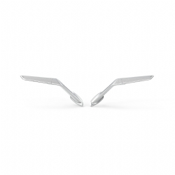 Espejo retrovisor Stealth par Rizoma BSS072A Plata Juego