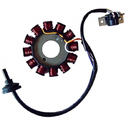 Estator moto SGR 04163072 12 Polos con pick-up 2 cables Motor Yamaha 50 2T Euro 2