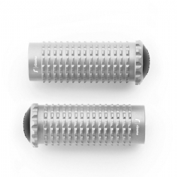 Estriberas Rizoma PE631A Extreme EX B-Pro Plata