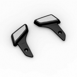 Estriberas pasajero Rizoma PE741A Vespa Elettrica 2018-2024 / Sprint 2023-2024 Plata