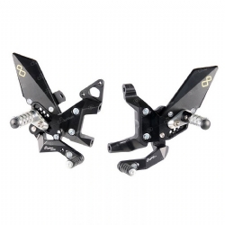 Estriberas regulables Lightech FTRDU011W Ducati 1199 Panigale 2012-2014 Posapies abatible