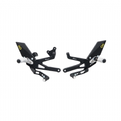 Estriberas regulables Lightech FTRDU012 Ducati Panigale 1000 V4 R 2019-2023 Posapies fijos