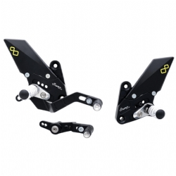 Estriberas regulables Lightech FTRYA017 Yamaha MT 09 Tracer 2021-2023 Posapies fijo