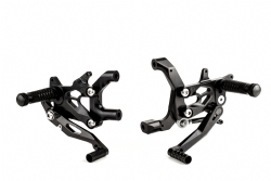 Estriberas retrasadas Gilles Tooling FXR-D02-B FXR negro