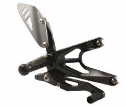 Estriberas retrasadas Gilles Tooling FXR-S02-B FXR negro