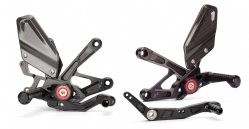 Estriberas retrasadas Gilles Tooling MUE2-Y01-B Yamaha YZF R1 2015-2021