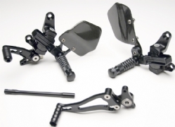 Estriberas retrasadas Gilles Tooling VCR-D01-B VCR38 negro