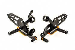 Estriberas retrasadas Gilles Tooling VCR38GT2-KT04-BO VCR38 negro / naranja