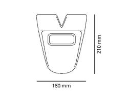 FALDON GUARDABARROS TRASERO PUIG 6412N TOUR UNIVERSAL ALTO 210 X ANCHO 180 MM - foto 2 FALDON GUARDABARROS TRASERO PUIG 6412N TOUR UNIVERSAL ALTO 210 X ANCHO 180 MM - foto 2