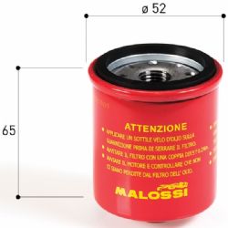 Filtro aceite Malossi 0313382