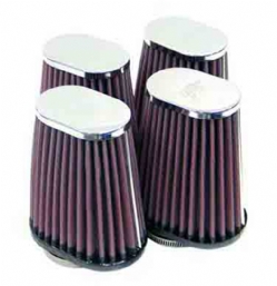 Filtro potencia KN Filter RC-2774 cromado diámetro 51 mm