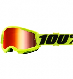 Gafas Moto MX 100% Accuri 2 Youth Amarillo/Oro Espejo