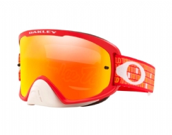 Gafas Oakley O-Frame 2.0 Pro Troy Lee Designs Mono Naranja / Rojo Lente Rojo Fuego Iridio