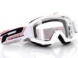 Gafas motocross Progrip 3201 Atzaki Blanco / Transparente