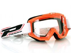 Gafas motocross Progrip 3201 Atzaki Naranja / Transparente