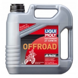 Aceite Liqui Moly 2T Synth Offroad Race 4 Litros