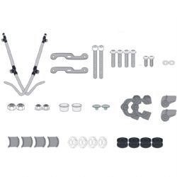 Kit anclajes cúpula Givi A8960A KITA NIU NQI 2019-2023