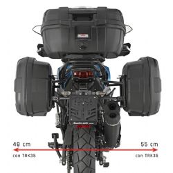 Portamaletas lateral Givi PLO9701MK PL One Fit QJ Motor SRT 600 SX 2024