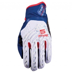 Guantes Five TFX5 Gris / Azul / Rojo
