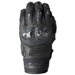 Guantes piel RST Freestyle 3 D3O Negro / Negro