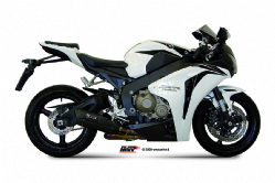 H.039.k9 Mivv Silencioso Escape Suono Black Con Tapa Carbono Honda Cbr 1000 Rr 2008-13