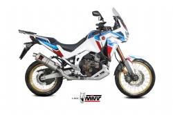 H.079.lekx Mivv Silencioso Escape Dakar St. Steel Honda Crf 1100 L Africa Twin 2020-23