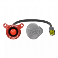 Interruptor de apagado Jetprime JPKS007R Ducati 848 2011 2013 Rojo