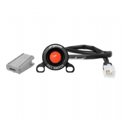 Interruptor de apagado Jetprime JPKS009AT Aprilia Tuono V4 2011-2025 Negro