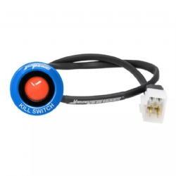 Interruptor de apagado Jetprime JPKS015B Yamaha YZF R3 2015 2022 Azul
