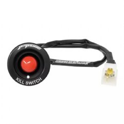 Interruptor de apagado Jetprime JPKS023 Yamaha YZF R1 2004 2022 Negro