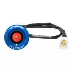 Interruptor de apagado Jetprime JPKS023B Yamaha YZF R6 2006 2022 Azul