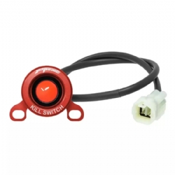 Interruptor de apagado Jetprime JPKS041R Ducati Scrambler 800 2015 2022 Rojo