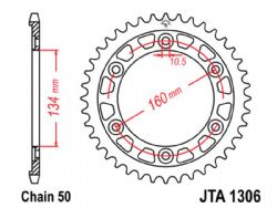 Corona Jt Sprockets JTA1306 45