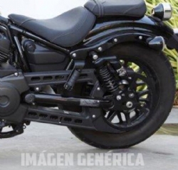 Amortiguadores traseros YSS RG362-280TRCL-20-B-X Gas con botella Black Edition Harley Davidson VROD
