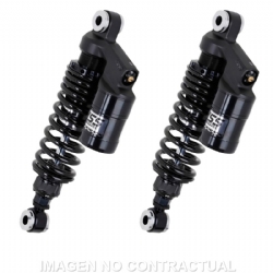Amortiguadores traseros YSS RG362-290TRCL-15-B-X Gas con botella Black Edition Harley Davidson XL 1200