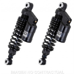 Amortiguadores traseros YSS RG362-320TRCL-47-B-X Gas con botella Black Edition Yamaha SR 400