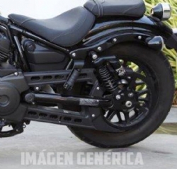 Amortiguadores traseros YSS RG362-320TRWL-47-B-X Gas con botella Black Edition Yamaha SR 400