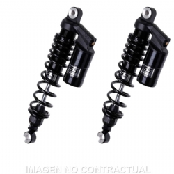 Amortiguadores traseros YSS RG362-355TRCL-05-B-X Gas con botella Black Edition Harley Davidson Street