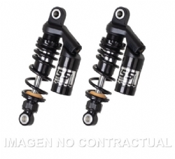 Amortiguadores traseros YSS RG366-255TRC-05-B-X Gas con botella Black Edition Yamaha Bolt