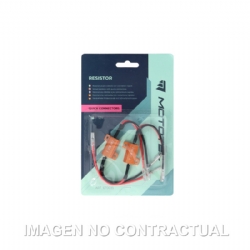 Juego de resistencias Mototec PRE-CABLEADAS con conector rápido 2PZ-12V
