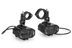 Juego faros auxiliares Puig 22331N Mist Homologados Negro