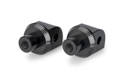 Juego herrajes estribos Puig 22148N Triumph Speed 400 2024-2025 Negro