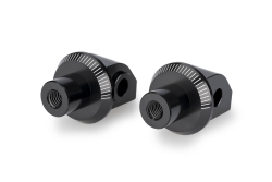 Juego herrajes estribos Puig 22149N Triumph Speed 400 2024-2025 Negro