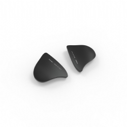 Juego tapas espejos Rizoma ZYF041B Yamaha YZF-R1 2020-2024 Anodizado Negro