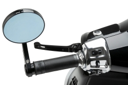 Juego tapones retrovisor Puig 22340P Vespa GTS300-310 Plata